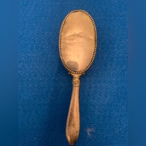 Antique Sterling Silver baby hairbrush with “Ellen” monogram